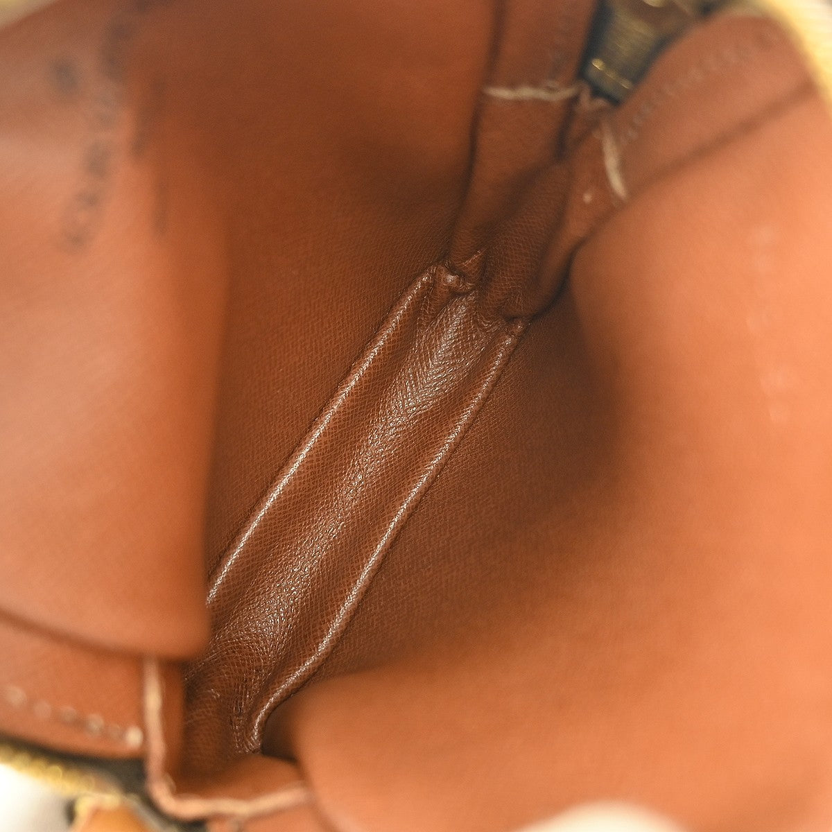 Louis Vuitton Danube Handbag Monogram Canvas, BROWN, CANVAS, Clutche & pouche