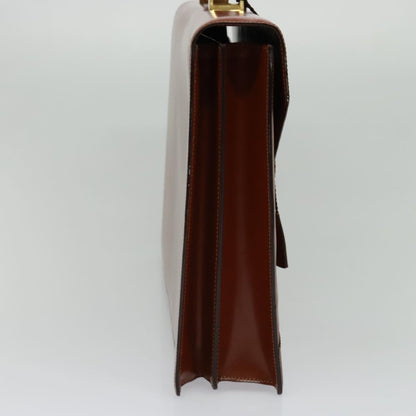 Loewe Anagram Business Leather, BROWN, LEATHER, Briefcase