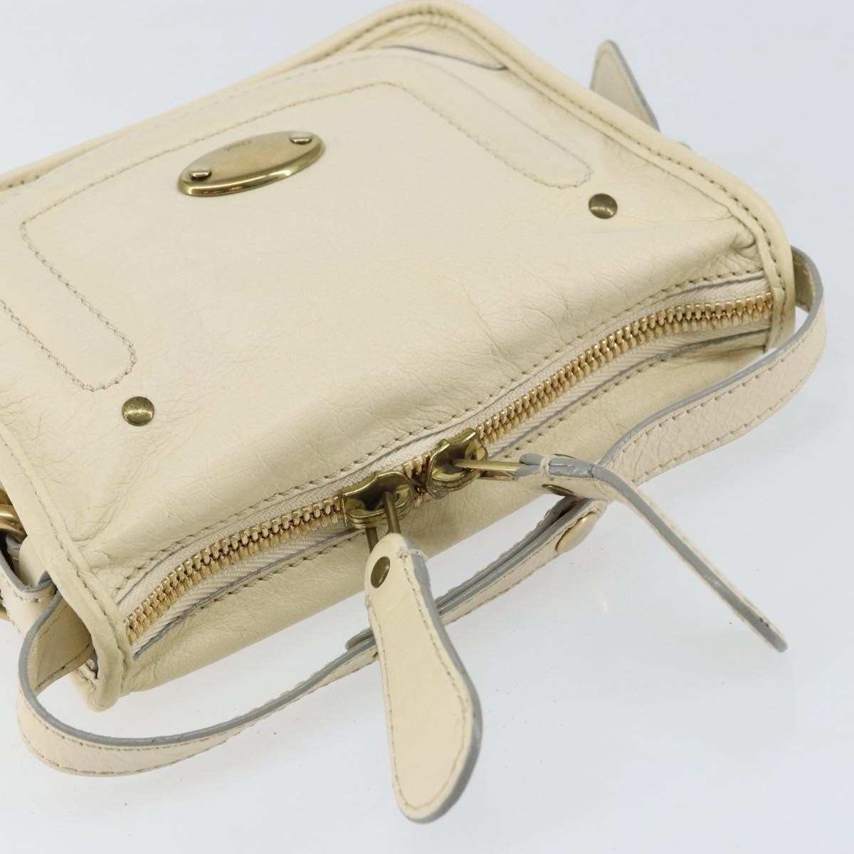 Chloe Vintage handbag Leather, BEIGE, LEATHER, Handbag