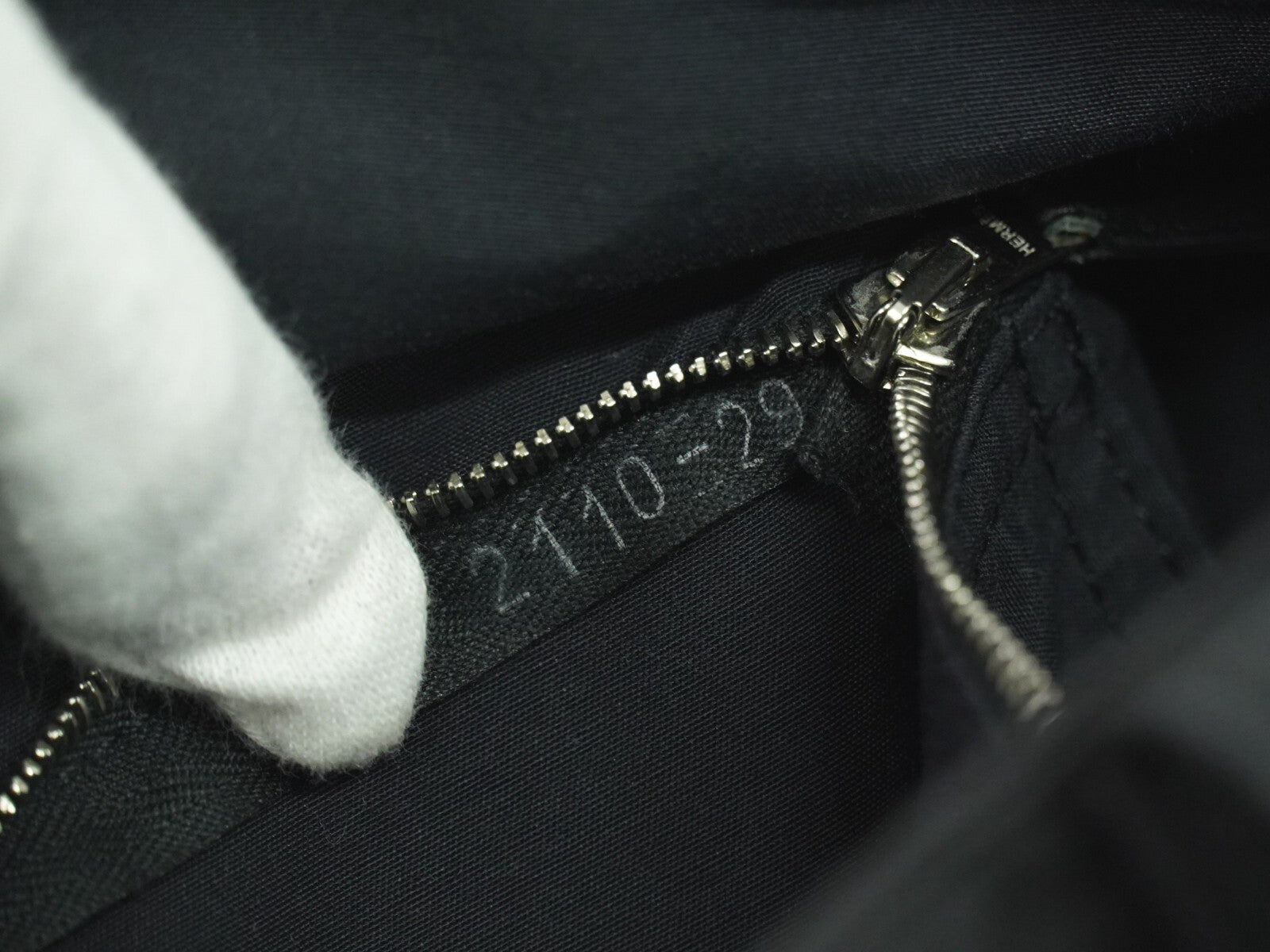 Hermes Acapulco Tote Toile and Leather, BLACK, CANVAS, Tote bag