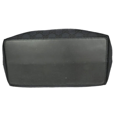 Gucci Vintage Bucket Shopping Tote GG Canvas, BLACK, CANVAS, Tote bag