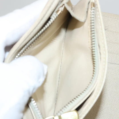 Louis Vuitton Alexandra Wallet Damier, WHITE, CANVAS, Wallets