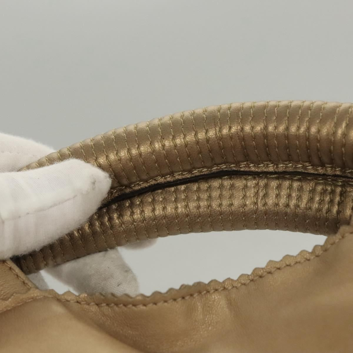 Loewe Anagram Logo Nappa Aire Hand Bag Leather, GOLD, LEATHER, Handbag