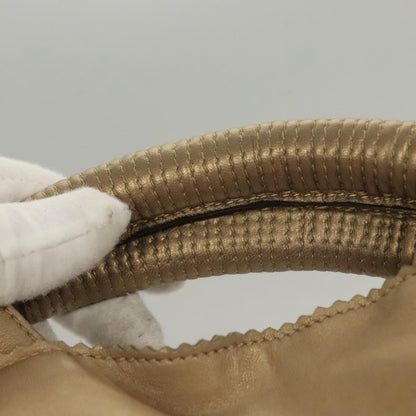 Loewe Anagram Logo Nappa Aire Hand Bag Leather, GOLD, LEATHER, Handbag