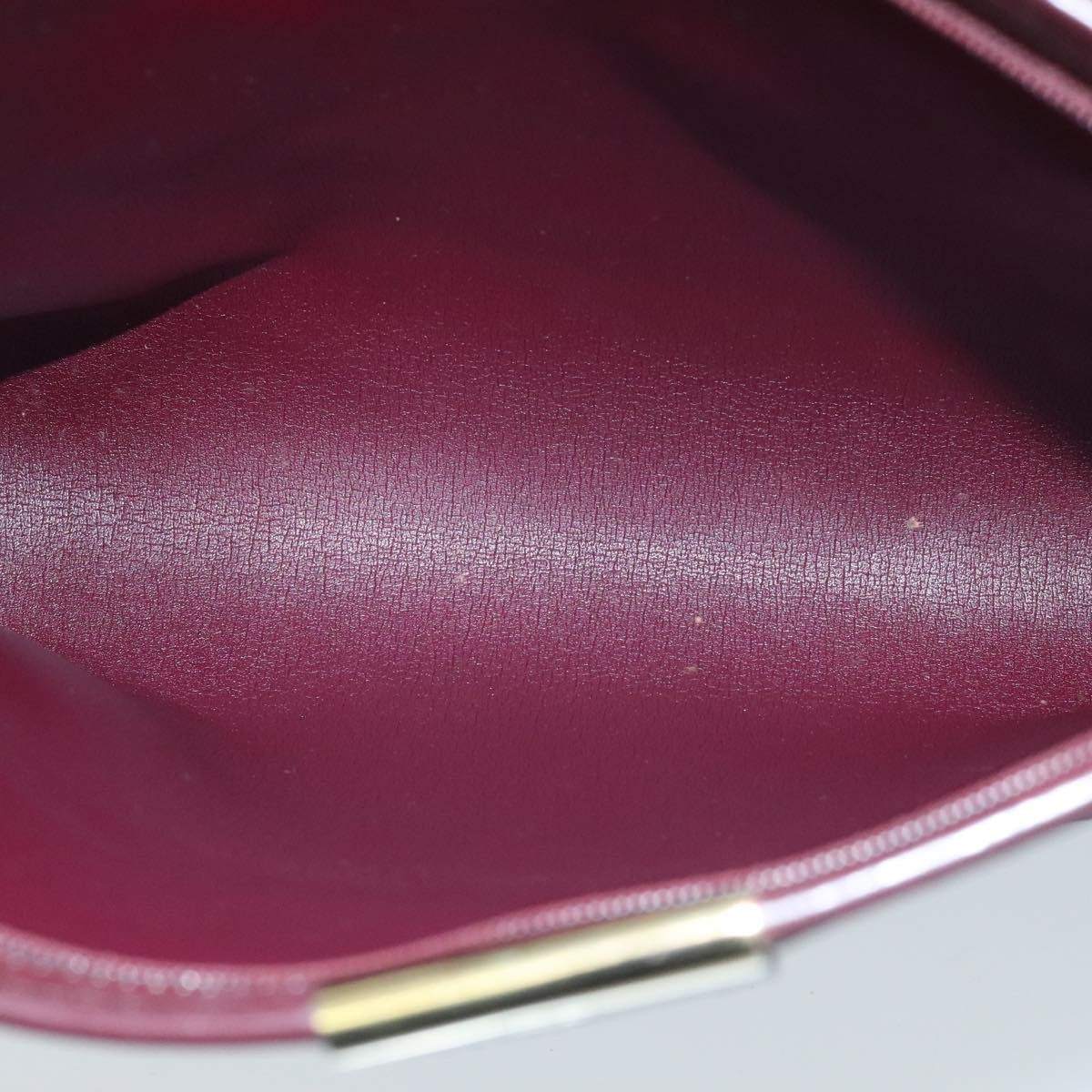 Christian Dior Vintage Trotter Shoulder Bag Nylon, BURGUNDY, NYLON, Shoulder bag