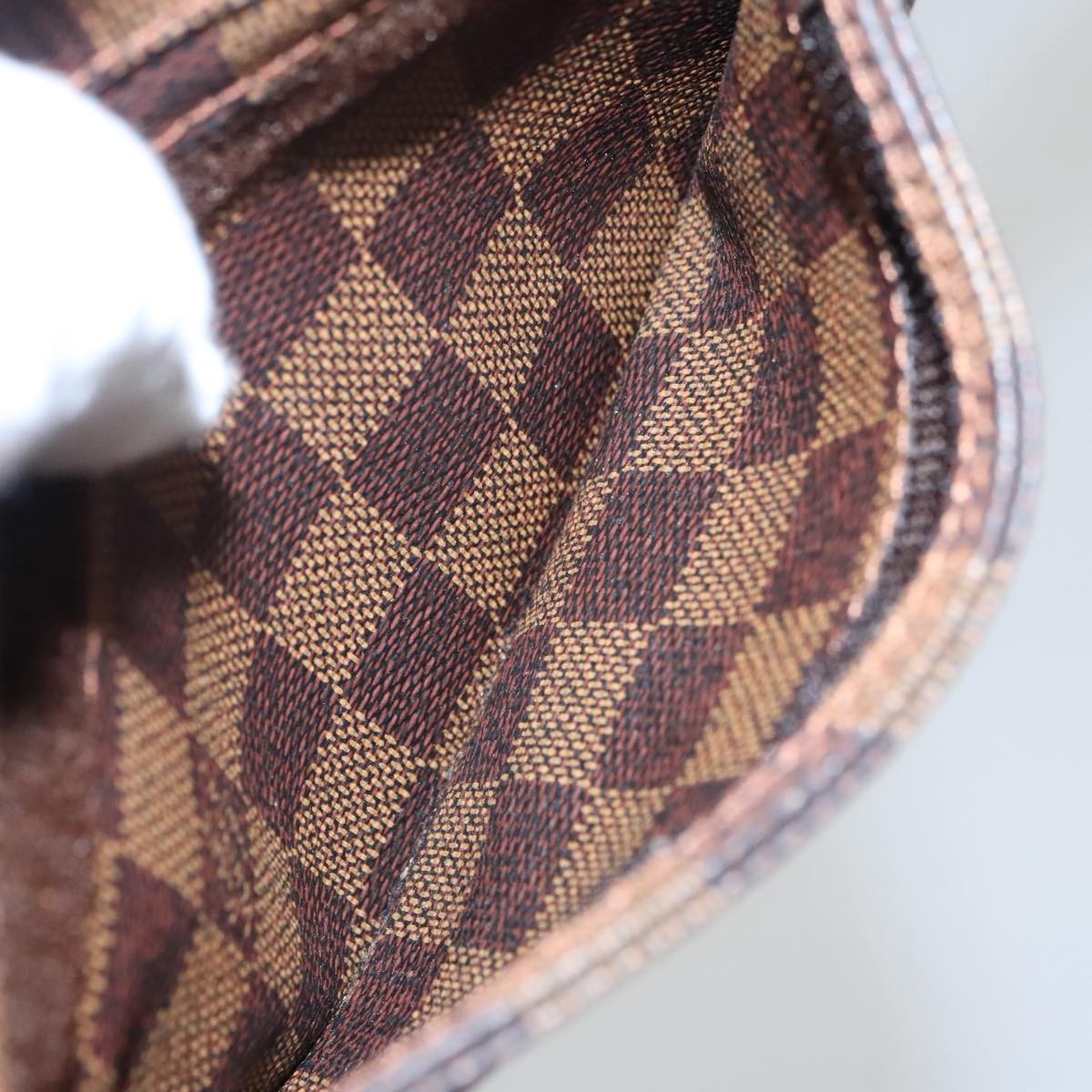 Louis Vuitton Geronimos Waist Bag Damier, BROWN, CANVAS, Shoulder bag