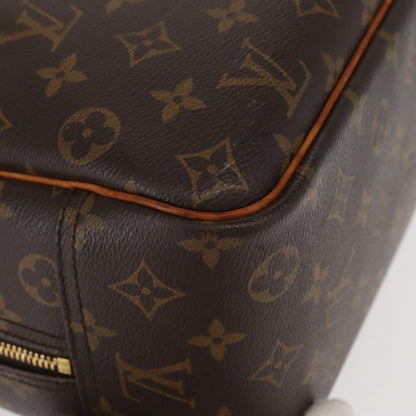 Louis Vuitton Deauville Handbag Monogram Canvas, BROWN, CANVAS, Handbag