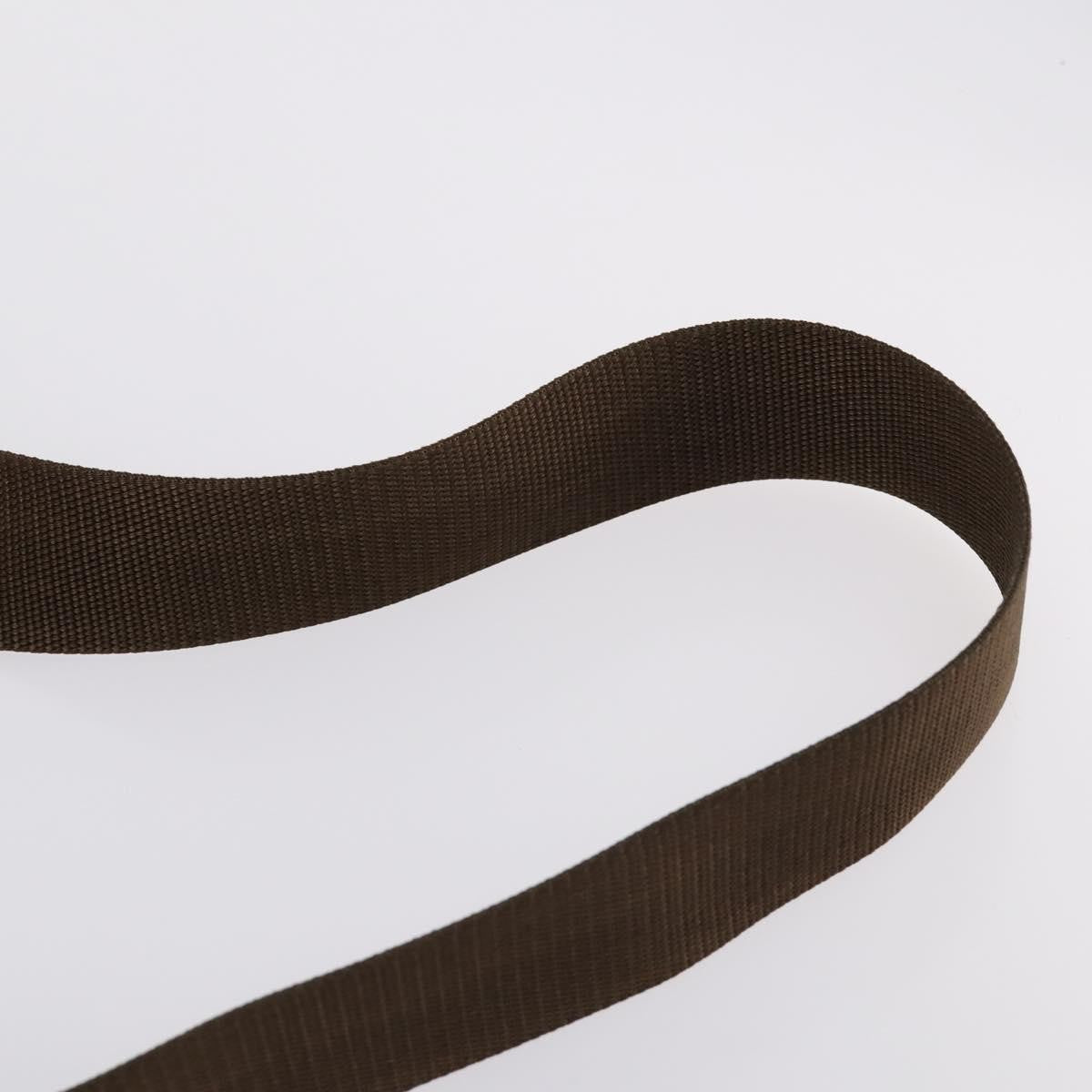 Prada Bowler Bag Canvas with Leather, BROWN, CANVAS, Travel bag