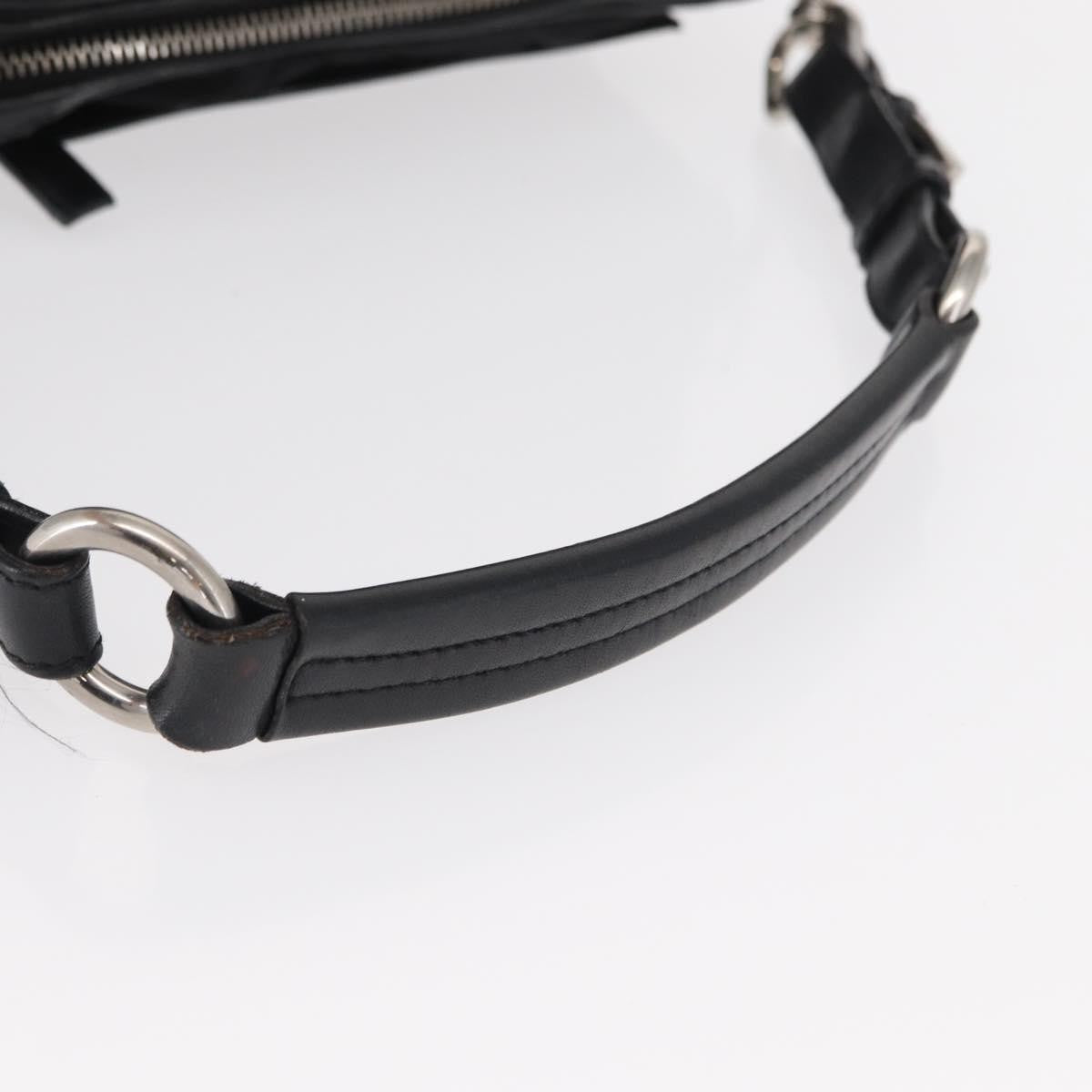 Prada Vintage Shoulder Bag Tessuto, BLACK, NYLON, Shoulder bag