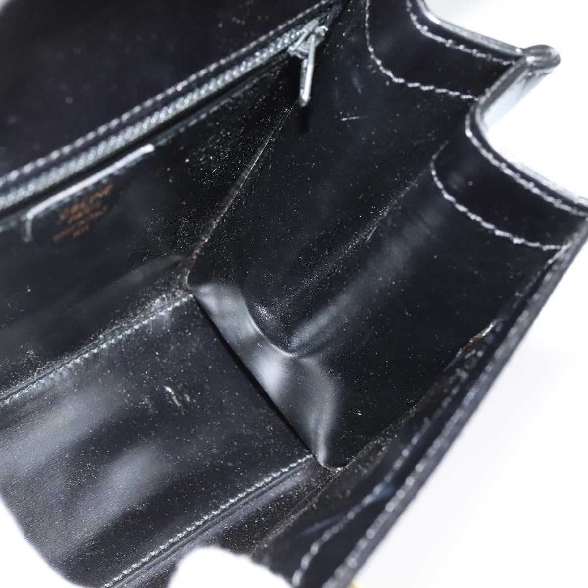 Celine Handbag Leather, BLACK, LEATHER, Handbag