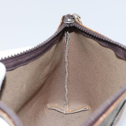 Gucci Zip Pouch GG Canvas, BEIGE, CANVAS, Clutche & pouche