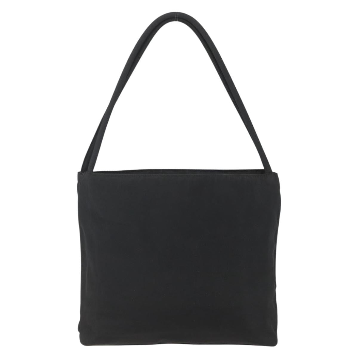 Prada Vintage Tote Tessuto, BLACK, NYLON, Tote bag