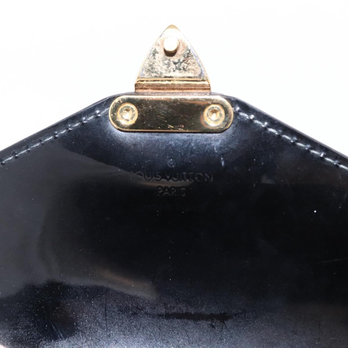 Louis Vuitton Monceau Handbag Vernis, BLACK, PATENT_LEATHER, Handbag
