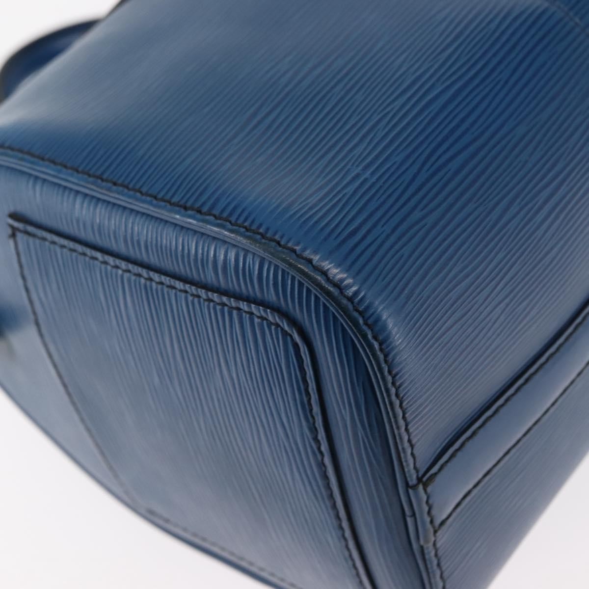 Louis Vuitton Speedy Handbag Epi Leather, BLUE, LEATHER, Handbag