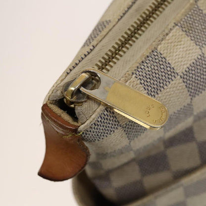 Louis Vuitton Totally Handbag Damier azur, WHITE, CANVAS, Tote bag