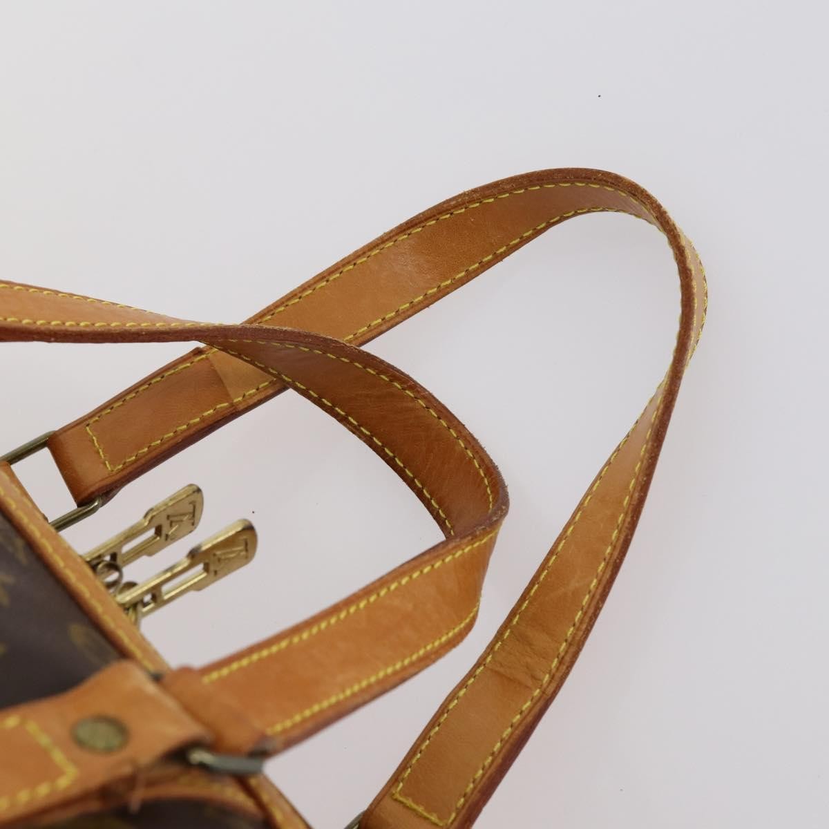 Louis Vuitton Sac Souple Handbag Monogram Canvas, BROWN, CANVAS, Travel bag