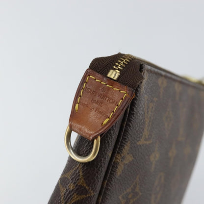 Louis Vuitton Pochette Accessoires NM Monogram Canvas, BROWN, CANVAS, Clutche & pouche