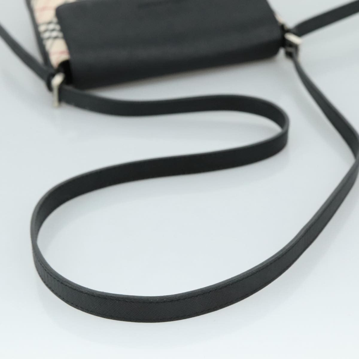 Burberry Nova check Shoulder bag Canvas, BEIGE, CANVAS, Shoulder bag