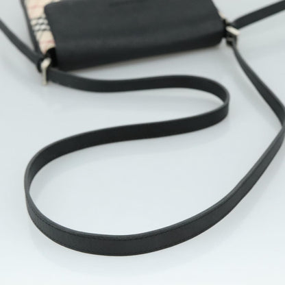 Burberry Nova check Shoulder bag Canvas, BEIGE, CANVAS, Shoulder bag