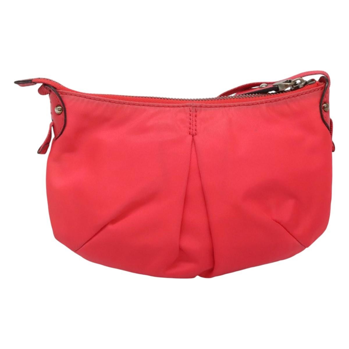 Salvatore Ferragamo Vintage Vara Crossbody Bag Nylon, PINK, NYLON, Shoulder bag