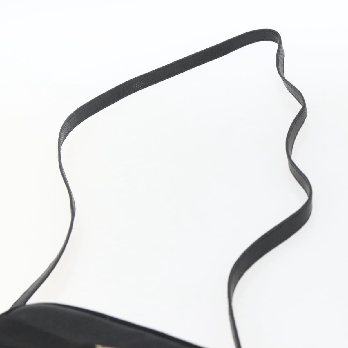 Salvatore Ferragamo Vala Shoulder Bag Leather, BLACK, LEATHER, Shoulder bag