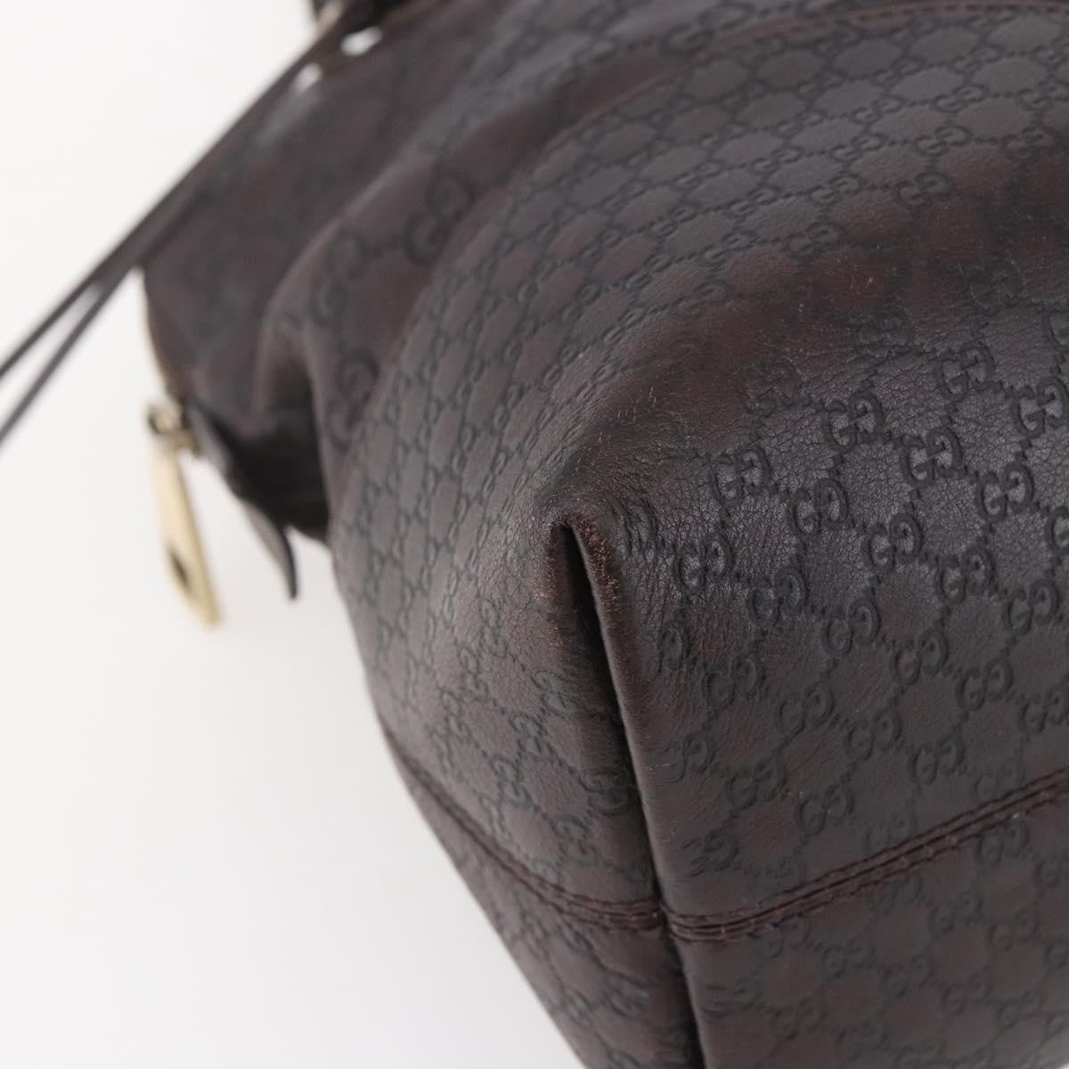 Gucci Bree Dome Tote Guccissima Leather, BROWN, LEATHER, Tote bag