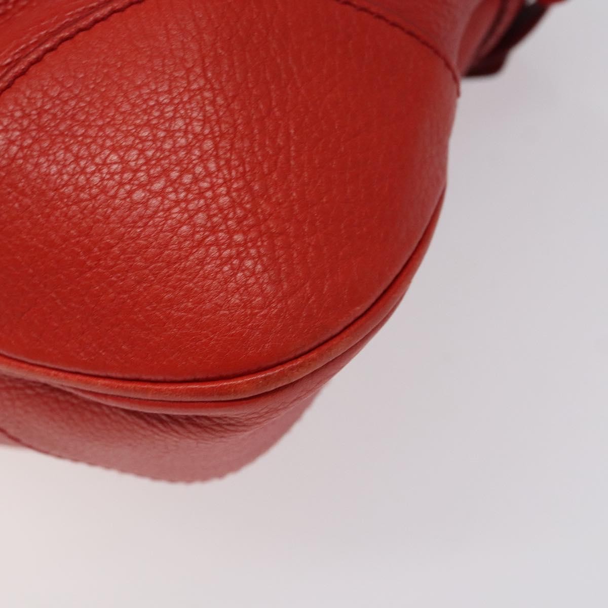 Salvatore Ferragamo Marisa Satchel Leather, RED, LEATHER, Shoulder bag