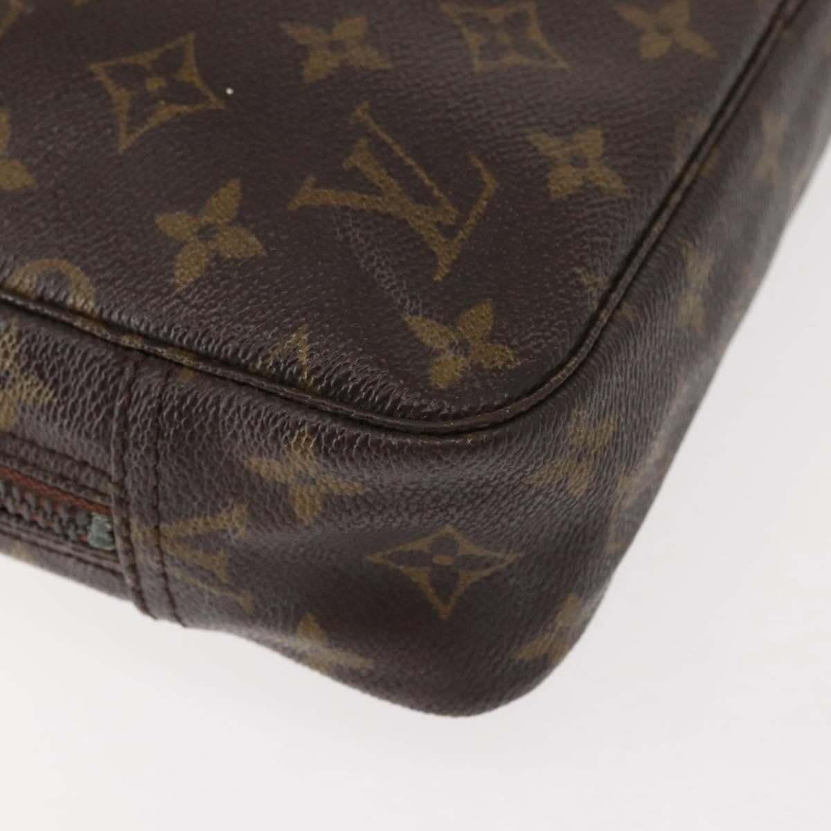 Louis Vuitton Trousse Toilette Monogram Canvas, BROWN, CANVAS, Clutche & pouche