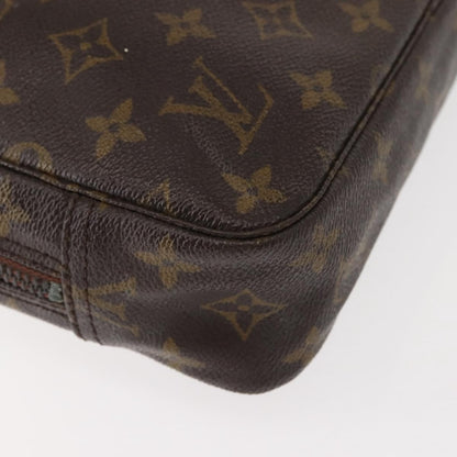 Louis Vuitton Trousse Toilette Monogram Canvas, BROWN, CANVAS, Clutche & pouche