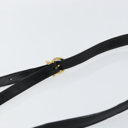 Salvatore Ferragamo Vala Shoulder Bag Leather, BLACK, LEATHER, Shoulder bag