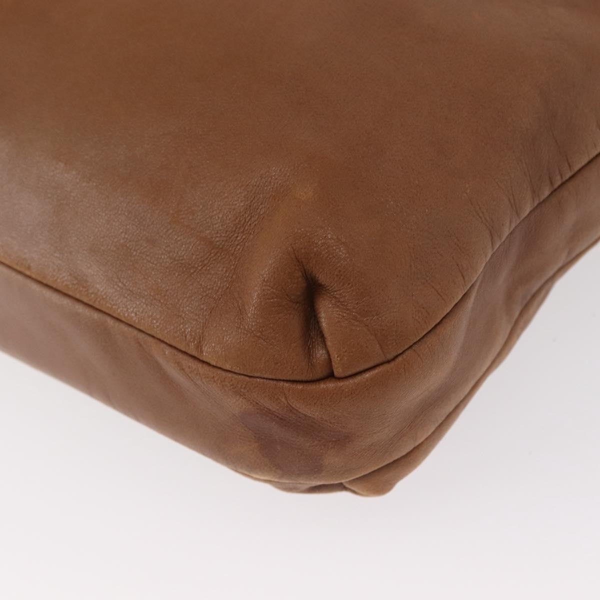 Loewe Anagram Tote Leather, BROWN, LEATHER, Tote bag