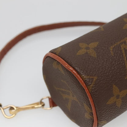 Louis Vuitton Papillon Pochette Monogram Canvas, BROWN, CANVAS, Clutche & pouche