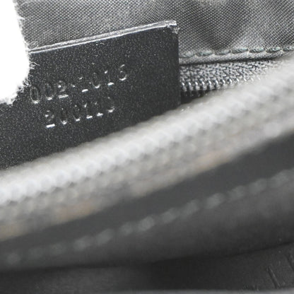 Gucci Vintage Bamboo Handle Tote Nylon, BLACK, NYLON, Tote bag