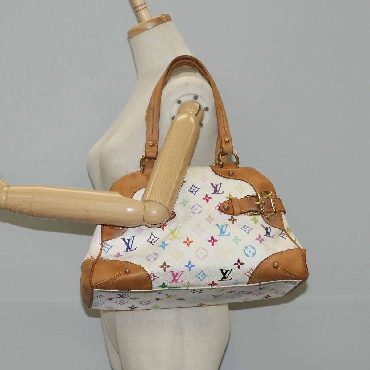 Louis Vuitton Claudia Handbag Monogram Multicolor, MULTICOLOUR, CANVAS, Handbag