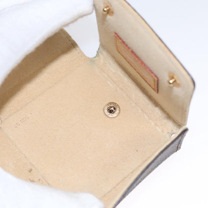 Louis Vuitton CASE JEWELRY BOX Canvas, BROWN, CANVAS, Wallets