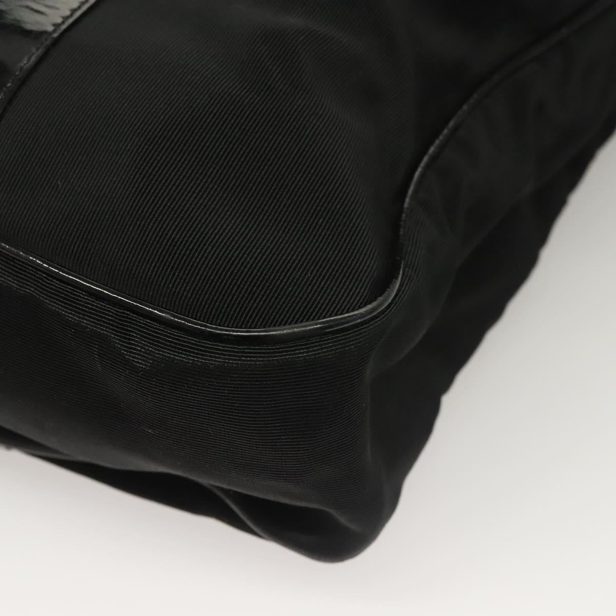 Salvatore Ferragamo Vala tote Nylon, BLACK, NYLON, Tote bag