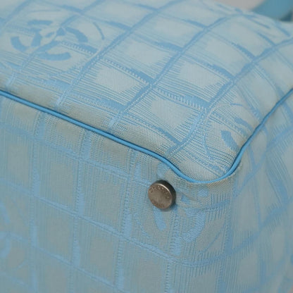 Chanel Travel Line Tote Nylon, BLUE, NYLON, Tote bag