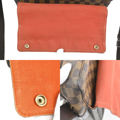 Louis Vuitton Naviglio Handbag Damier, BROWN, CANVAS, Shoulder bag