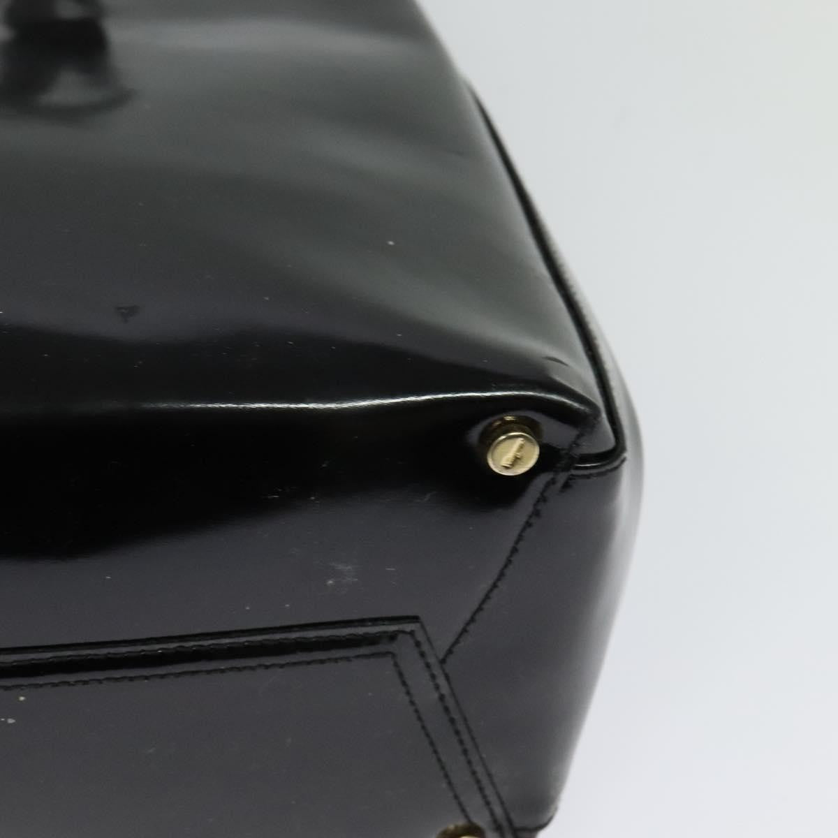 Salvatore Ferragamo Vintage Convertible Tote Patent leather, BLACK, PATENT_LEATHER, Tote bag