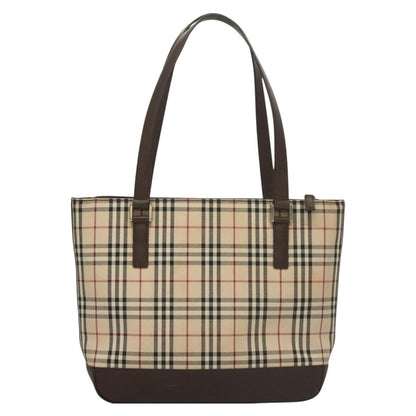 Burberry Nova Check Tote canvas check pattern, BEIGE, CANVAS, Tote bag