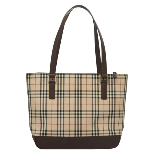 Burberry Nova Check Tote canvas check pattern, BEIGE, CANVAS, Tote bag