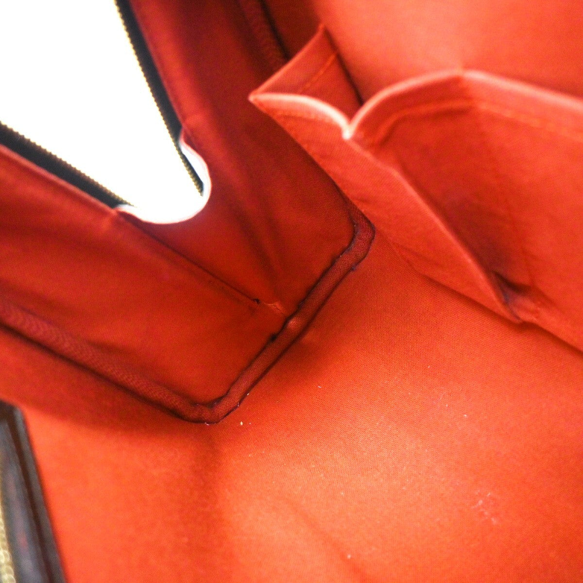 Louis Vuitton Nolita Satchel Damier, BROWN, CANVAS, Handbag