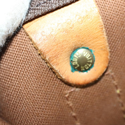 Louis Vuitton Keepall Bag Monogram Canvas, BROWN, CANVAS, Travel bag