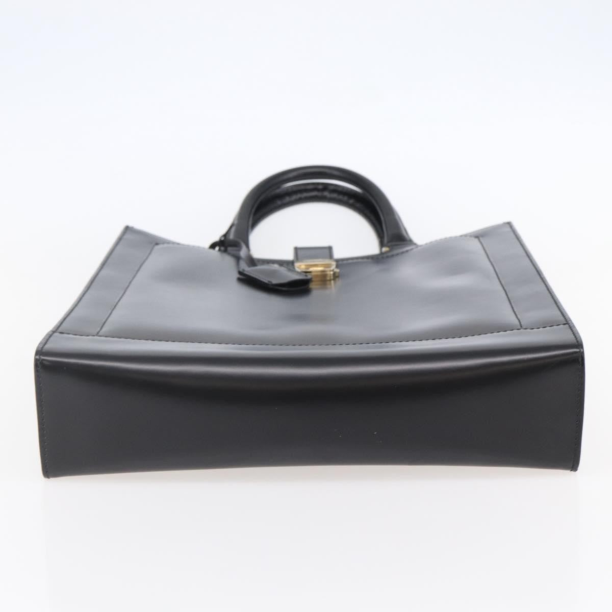 Salvatore Ferragamo Vintage Tote bag Leather, BLACK, LEATHER, Tote bag