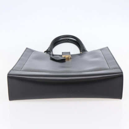 Salvatore Ferragamo Vintage Tote bag Leather, BLACK, LEATHER, Tote bag