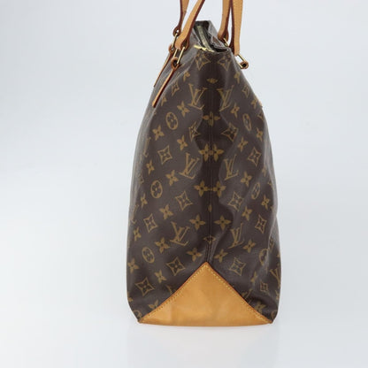 Louis Vuitton Cabas Mezzo Monogram Canvas, BROWN, CANVAS, Tote bag