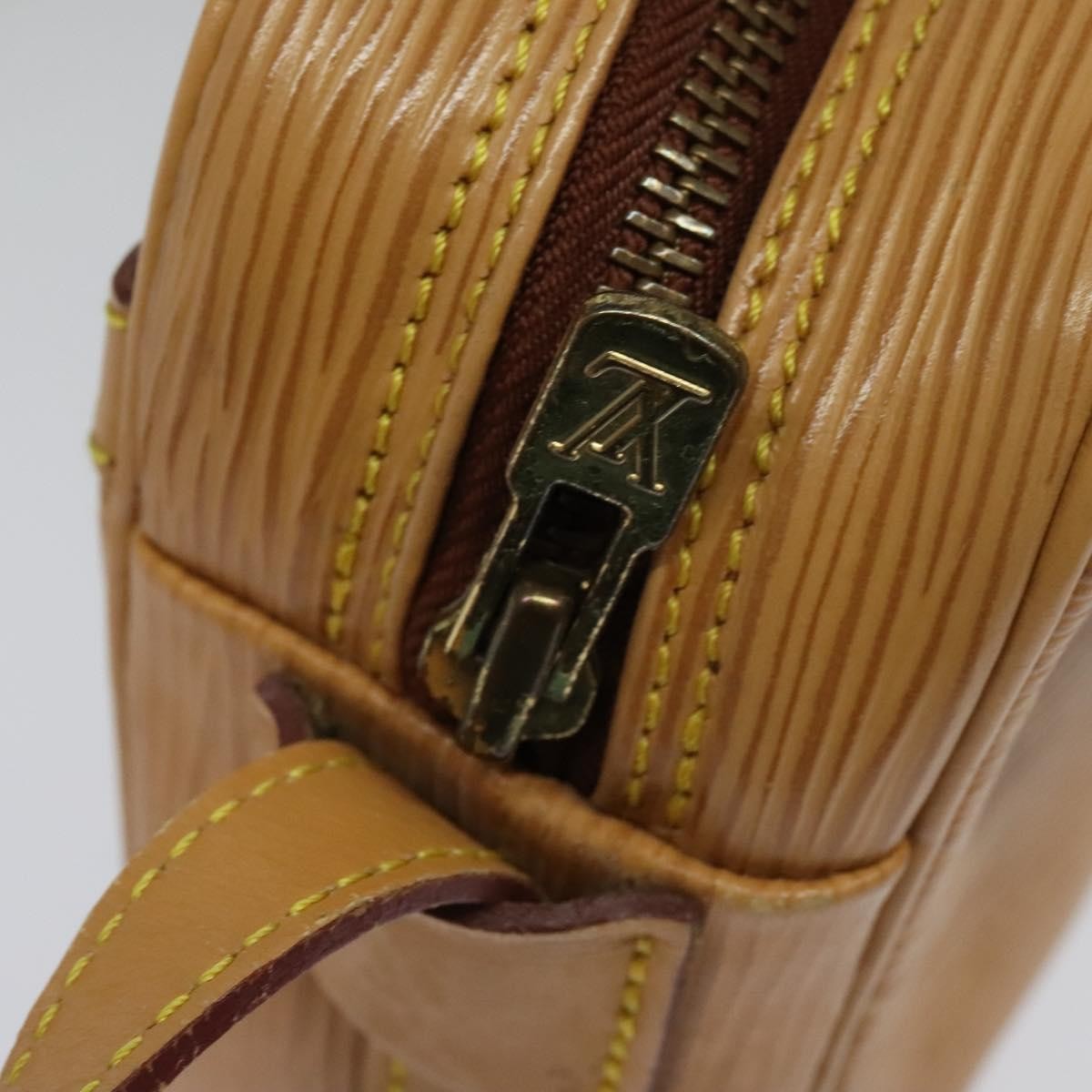 Louis Vuitton Jeune Fille Handbag Epi Leather, BEIGE, LEATHER, Handbag