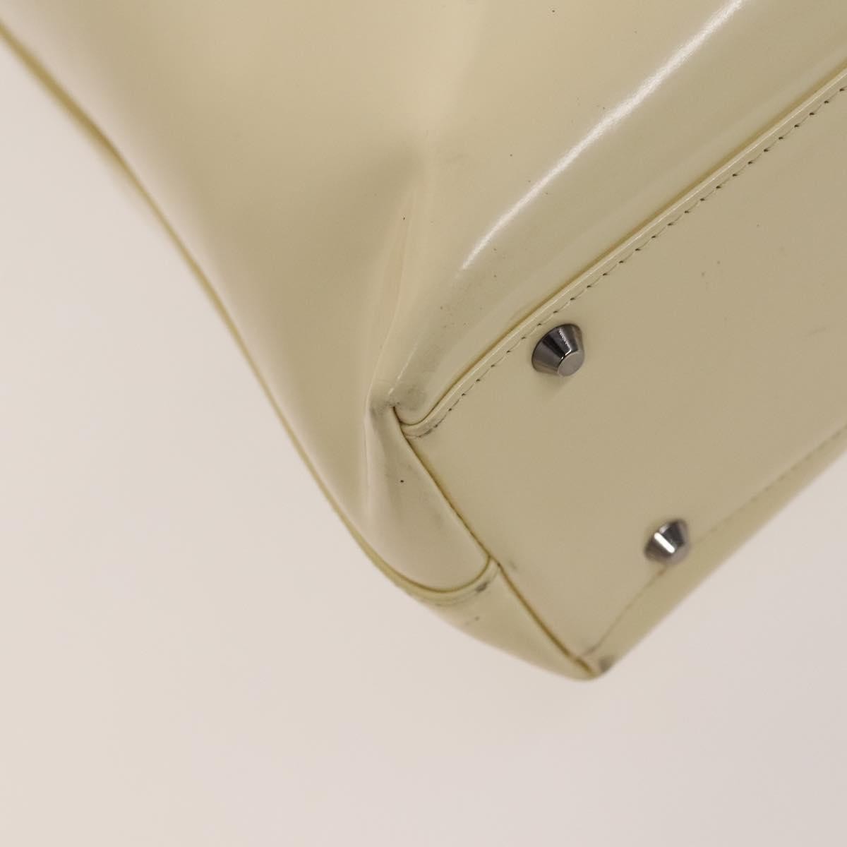 Christian Dior Vintage Lady Dior Patent Patent leather, BEIGE, PATENT_LEATHER, Handbag