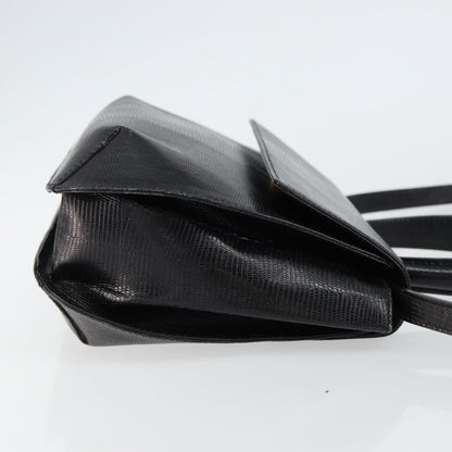 Salvatore Ferragamo Vintage Handbag Leather, BLACK, LEATHER, Handbag