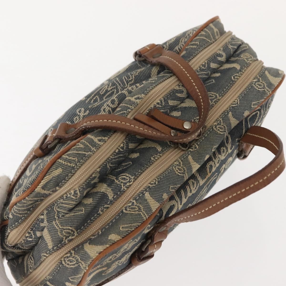 Burberry Blue Label Handbag Denim, BLUE, DENIM_JEANS, Travel bag